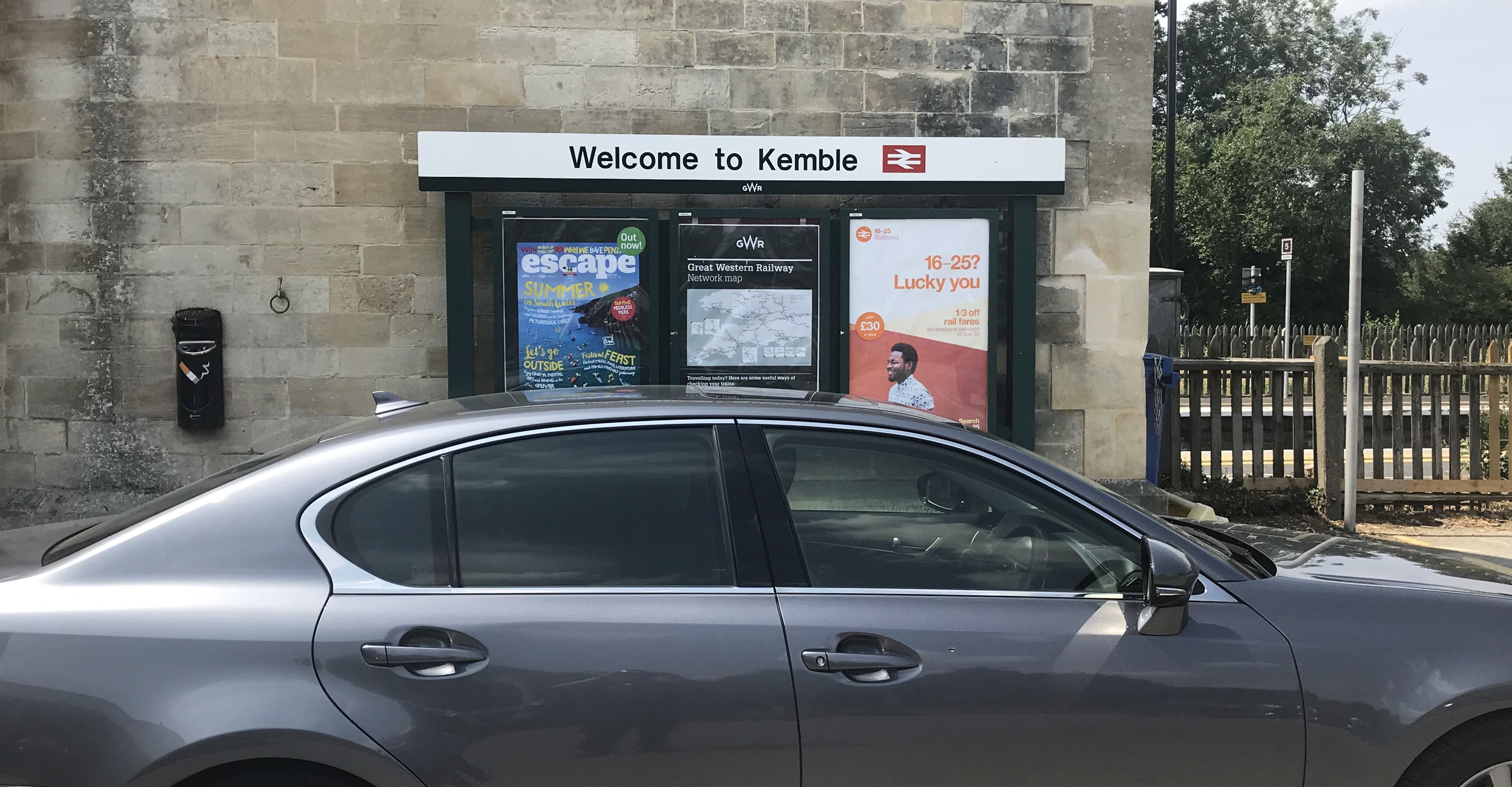 kemble station entrance